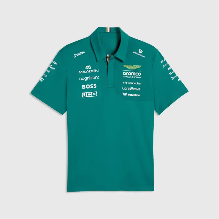Polo de pilote Fernando Alonso de l'équipe Aston Martin F1 2026