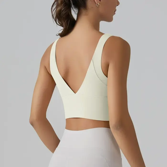 MIML Débardeur de Yoga pour Femmes Gym Entraînement Pilates Vêtements Chemisier de Sport Gilet Vêtem
