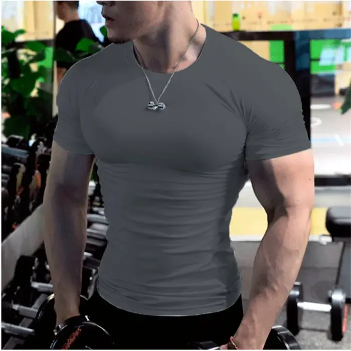 T-shirt surdimensionné pour hommes à manches courtes t-shirts blancs homme maillot de Football à séchage rapide