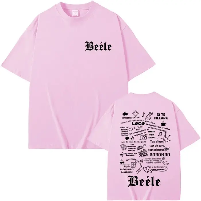 T-shirt graphique pop BEELE Album Merch pour hommes et femmes