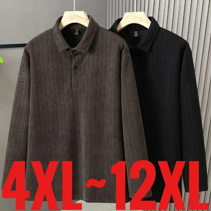 Polo à manches longues pour homme