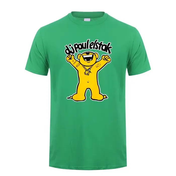 Paul Elstak t-shirt été hommes coton à manches courtes Hardcore T-shirts homme vêtements hauts