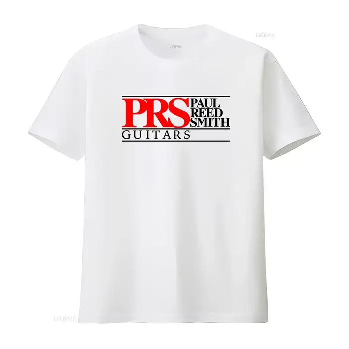 Nouveau T-shirt unisexe Paul Reed Smith Guitars avec logo symbole
