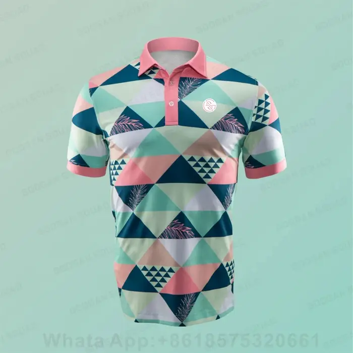 Polo à manches courtes pour hommes