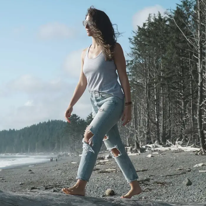 Haut en laine mérinos pour femme