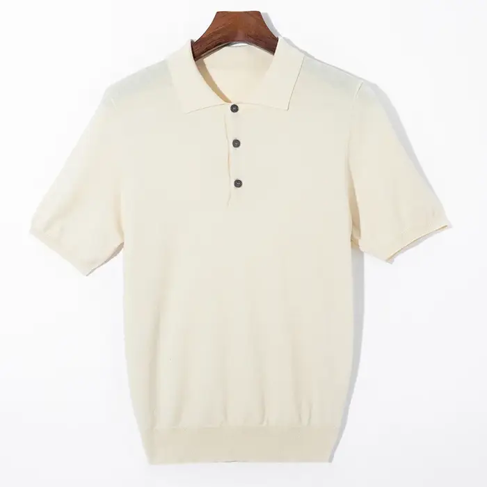 Polo à manches courtes pour hommes