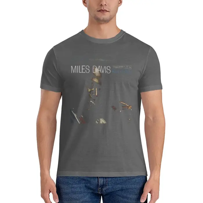 T-shirt réversible Miles Davis Kind Of Blue Sports, t-shirt basique absorbant la transpiration et à séchage rapide pour les trajets quotidiens