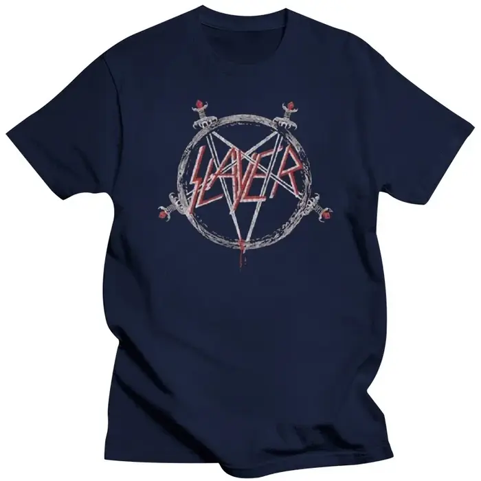 T-Shirt avec Logo Pentagramme Slayer