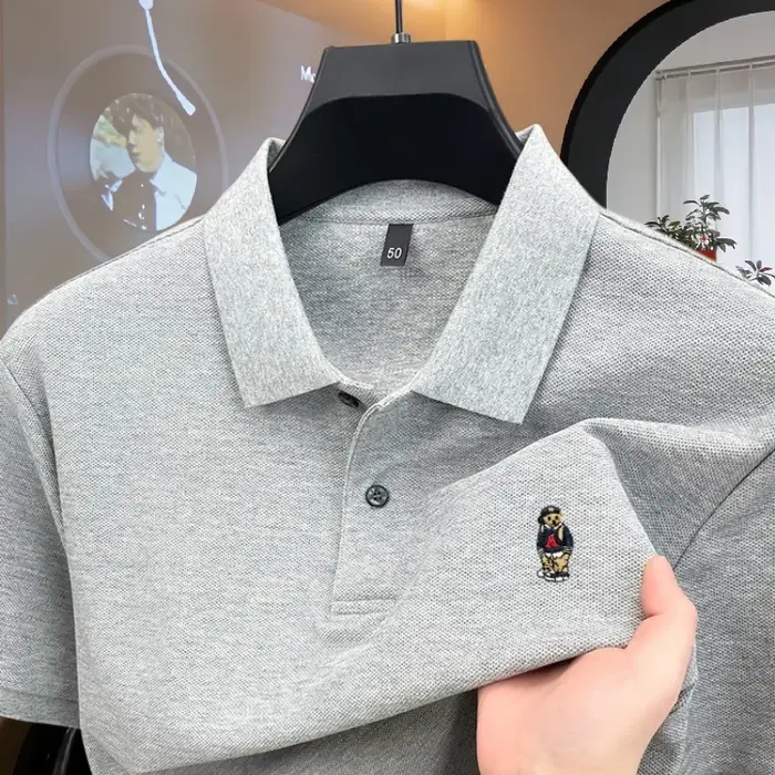 Polo à manches courtes pour homme