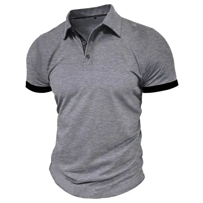 Polo à manches courtes pour hommes