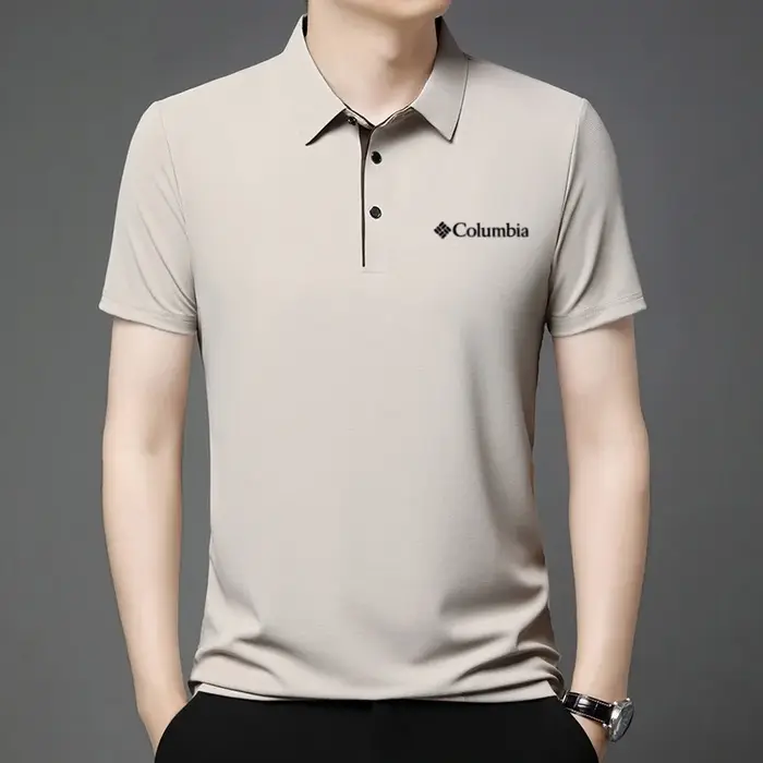 Polo de luxe personnalisé pour homme, nouvelle collection été, haut de gamme, décontracté, confortab