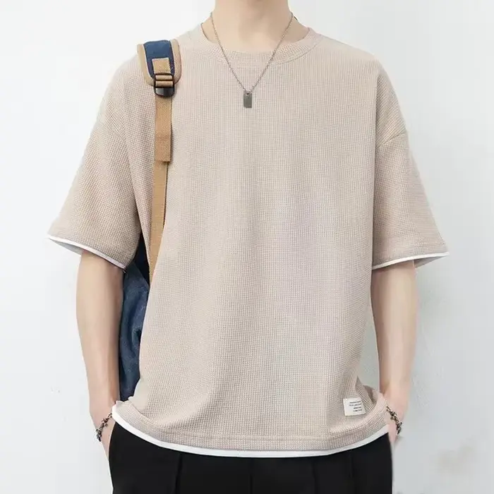 T-shirt ample à manches courtes pour homme