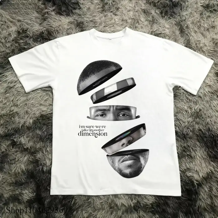 T-shirt graphique rétro du rappeur Frank
