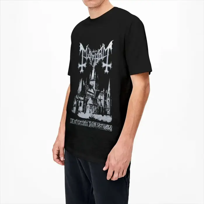 T-shirt Mayhem Deathcrush Frequency Varg pour hommes et femmes