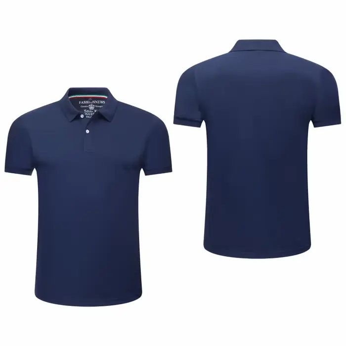 Hommes polos à manches courtes décontracté couleur unie mode été revers mâle couverture hauts vêtements de travail respirant confortable