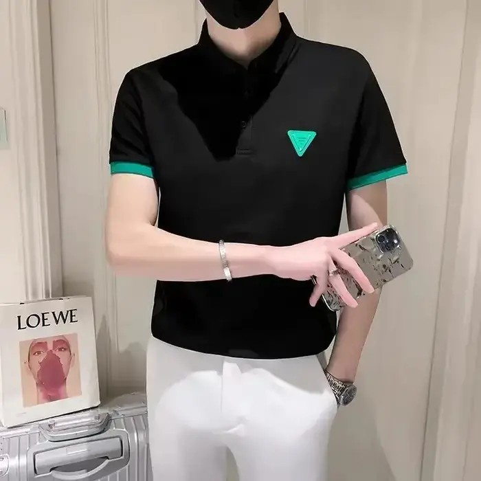 Kpop – Polo Chic et décontracté pour homme