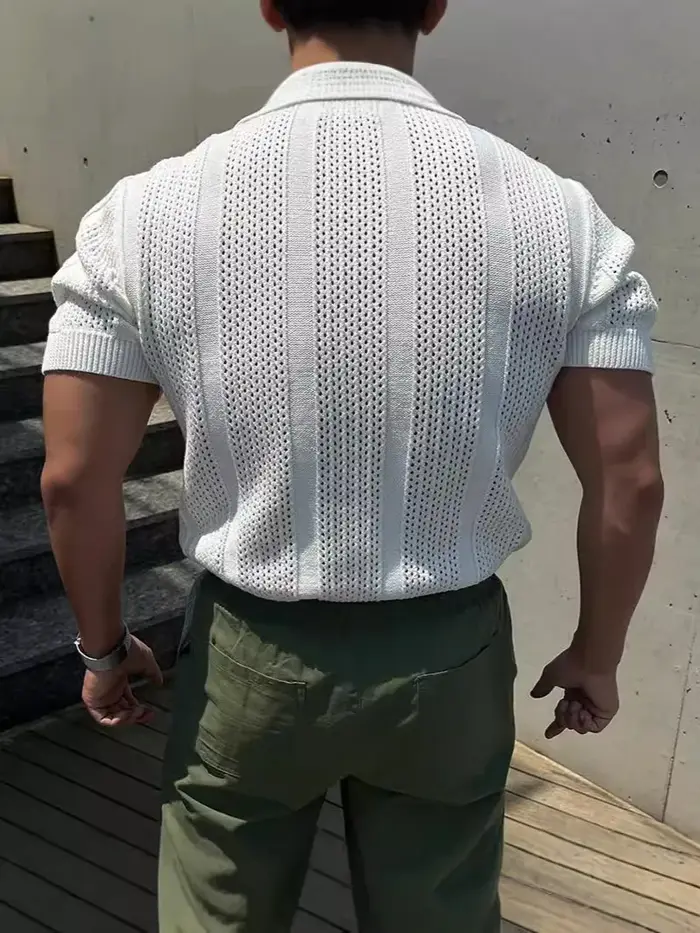 Polo vintage pour homme