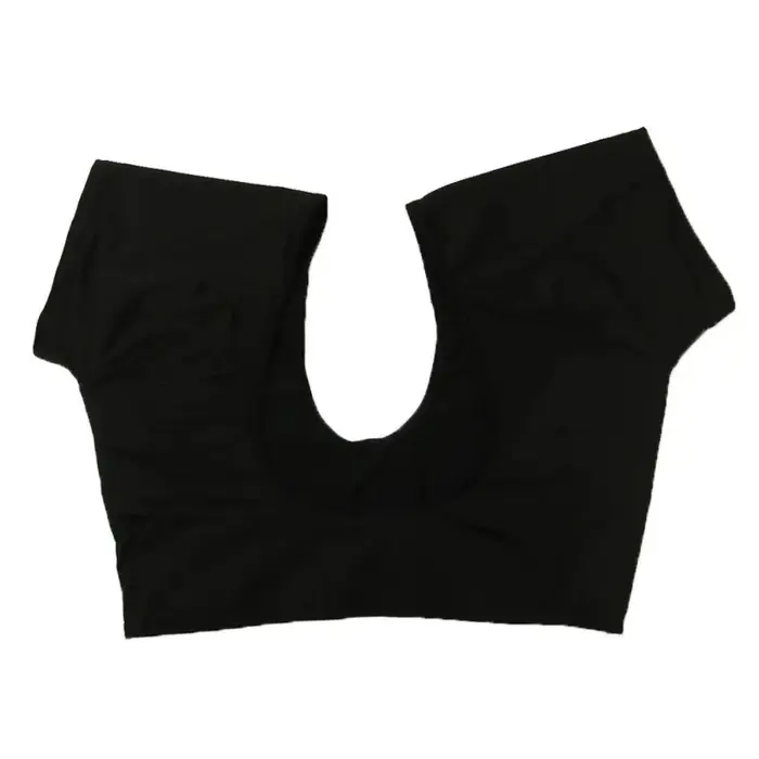 Nouveau T-shirt sous les bras forme coussinets d'absorption de la sueur gilet respirant lavable absorbant