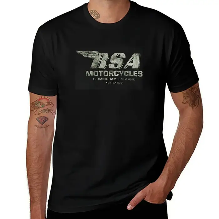 BSA Birmingham T-Shirt T-Shirt homme t-shirts unis pour homme t-shirts graphiques homme t-shirts T-S