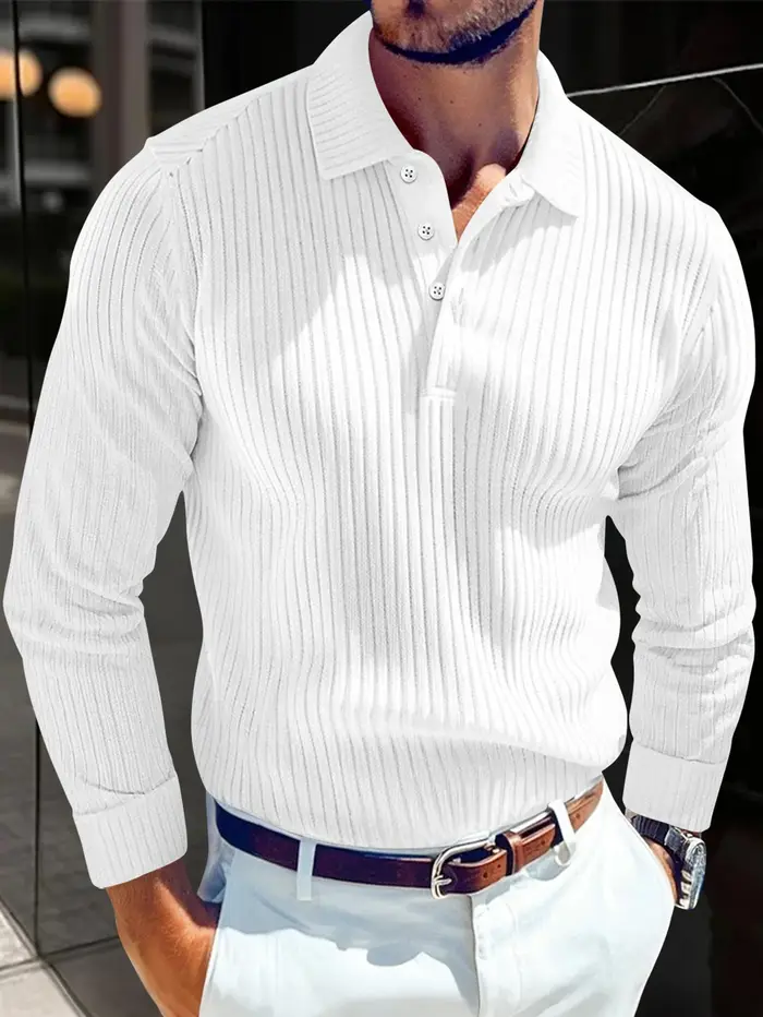 Nouvelle Collection Printemps – Polo Homme Luxe Léger