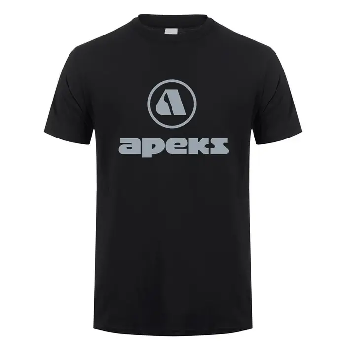 Apeks t-shirt hommes femmes coton Cool T-shirts col rond Streetwear homme vêtements surdimensionné hauts LH-639