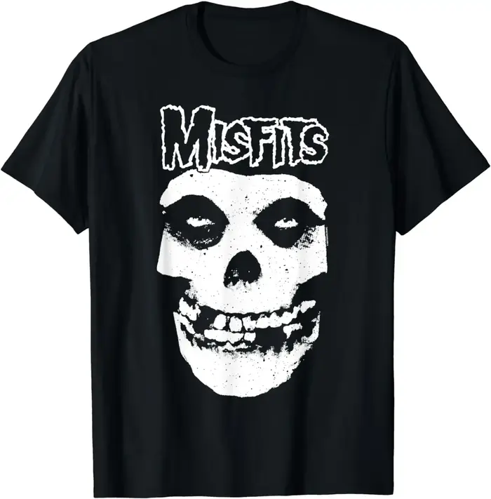 Misfits – T-shirt avec logo Misfit Skull