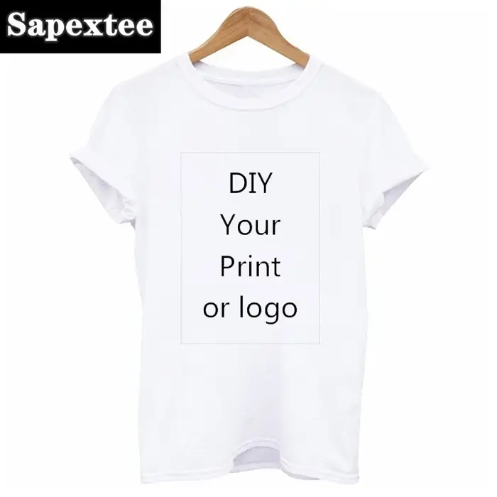 Impression personnalisée loisirs T-Shirt été femmes bricolage votre Photo ou Logo