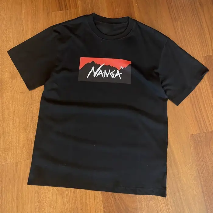 Nouveau T-shirt ample en coton épais NAGA ECO HYBRID BOX LOGO 2026ss
