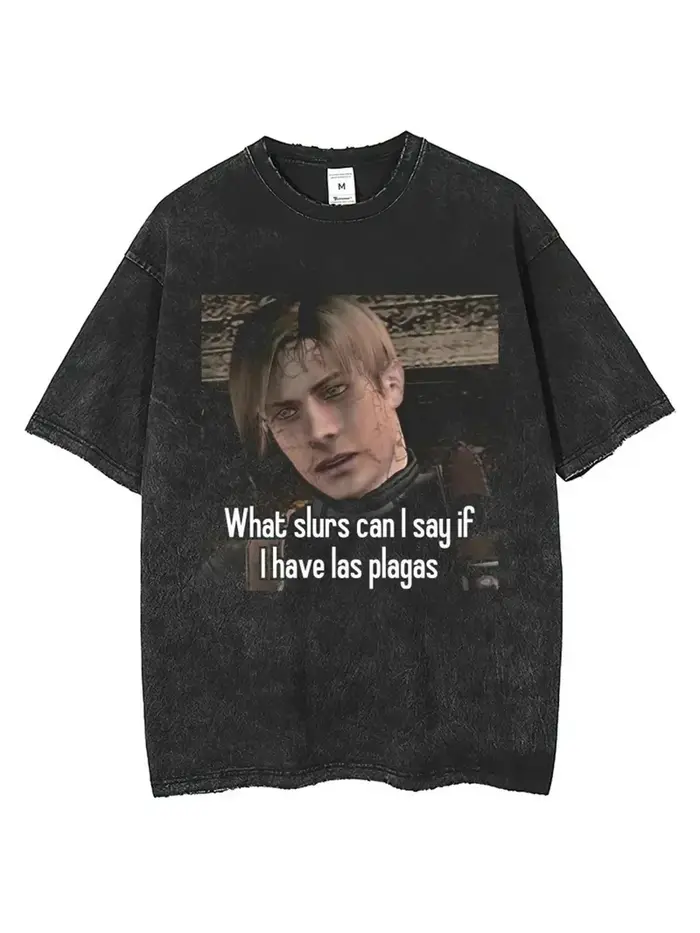 Hommes Harajuku inspiré Leon S Kennedy graphique t-shirt Vintage vêtements