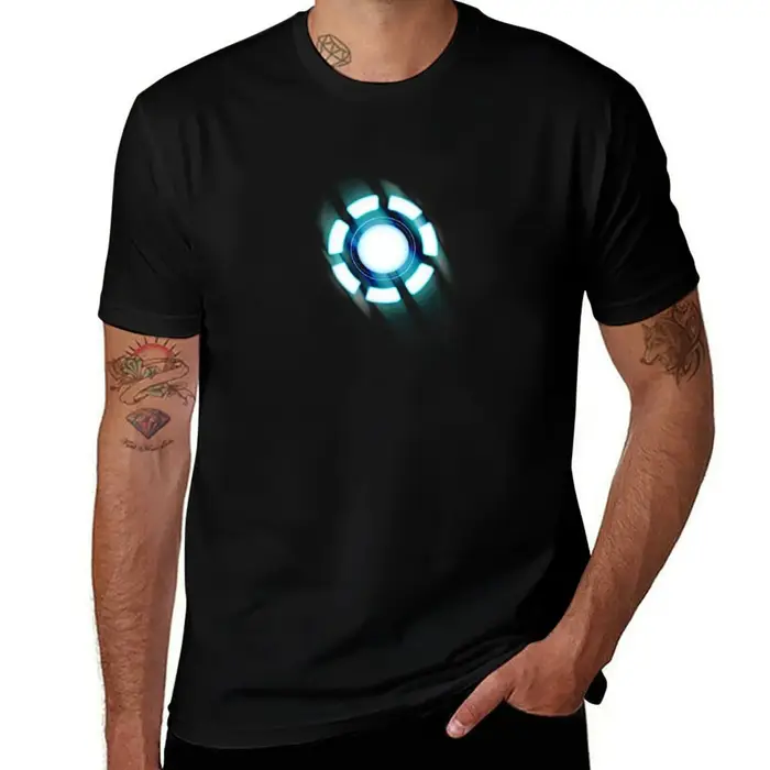 T-shirt Arc Reactor, coupe classique, uni