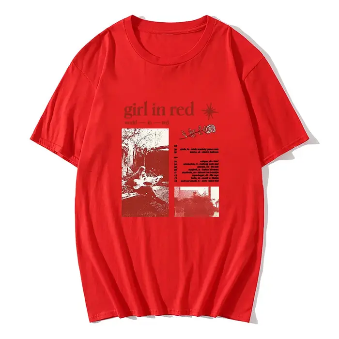 T-shirt à col rond pour femme