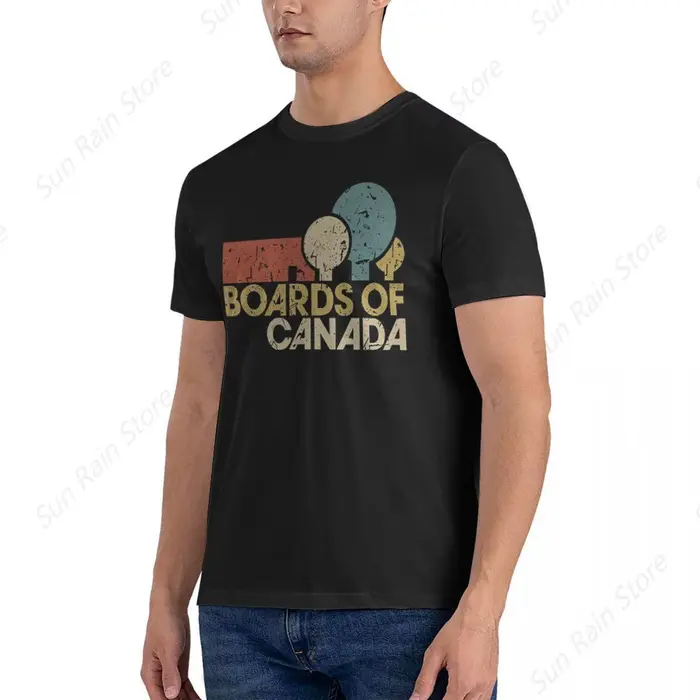 BOARDS OF CANADA In Cramped Quarters T-Shirt pour hommes coton surdimensionné t-shirts