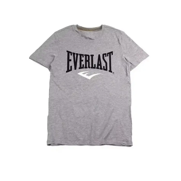 2025 nouveau EVERLAST t-shirt hommes boxe sport ample décontracté à manches courtes lettre imprimer unisexe jeunesse été Streetwear mode