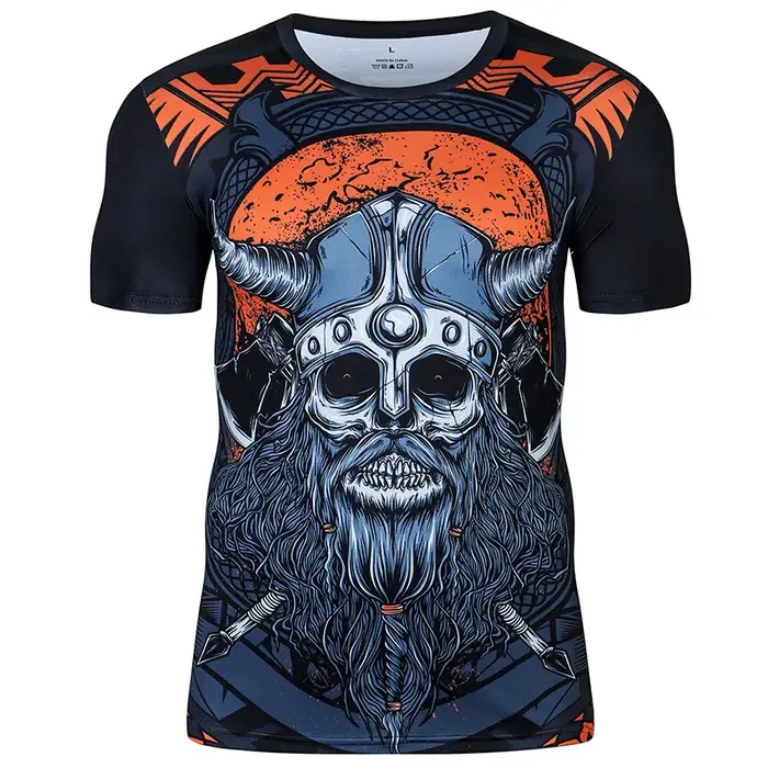 Chemise de Compression à manches courtes, respirante et élégante, tenue quotidienne de base d'été po