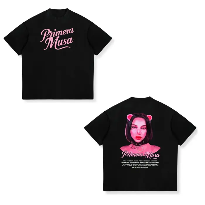 T-shirt Omar Courtz Primera Musa Tour pour hommes et femmes
