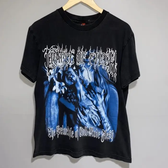 Cradle of Filth “Principles of Evil Made Flesh” Band T-shirt noir unisexe