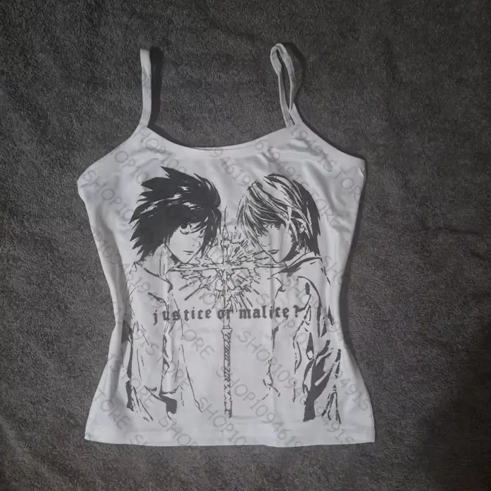 Crop tops gothiques grunge vintage pour femmes, hauts graphiques Kawaii, gilets rétro adorables, sty