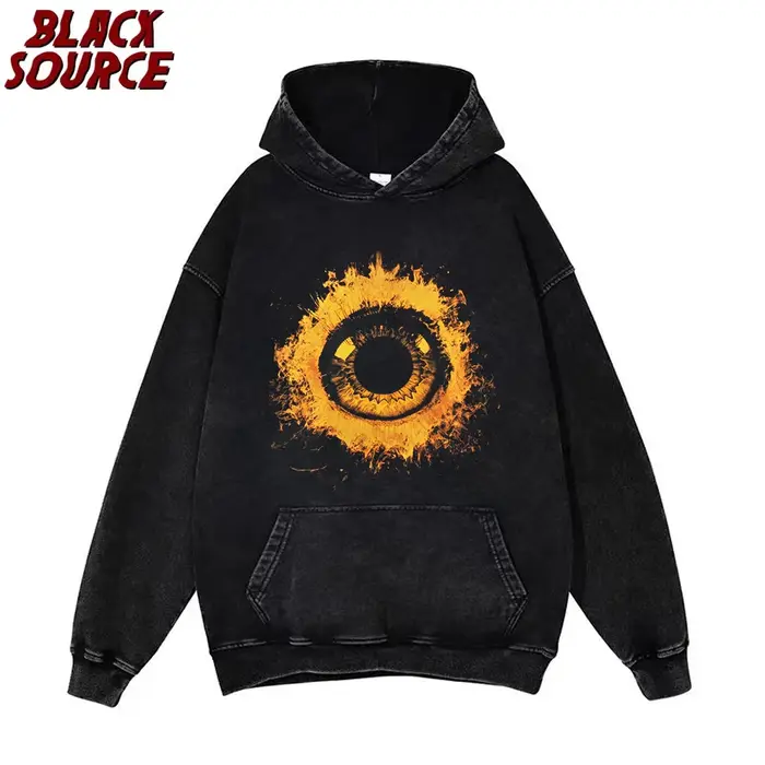 T-Shirt Streetwear montre-moi Burn Eye graphique