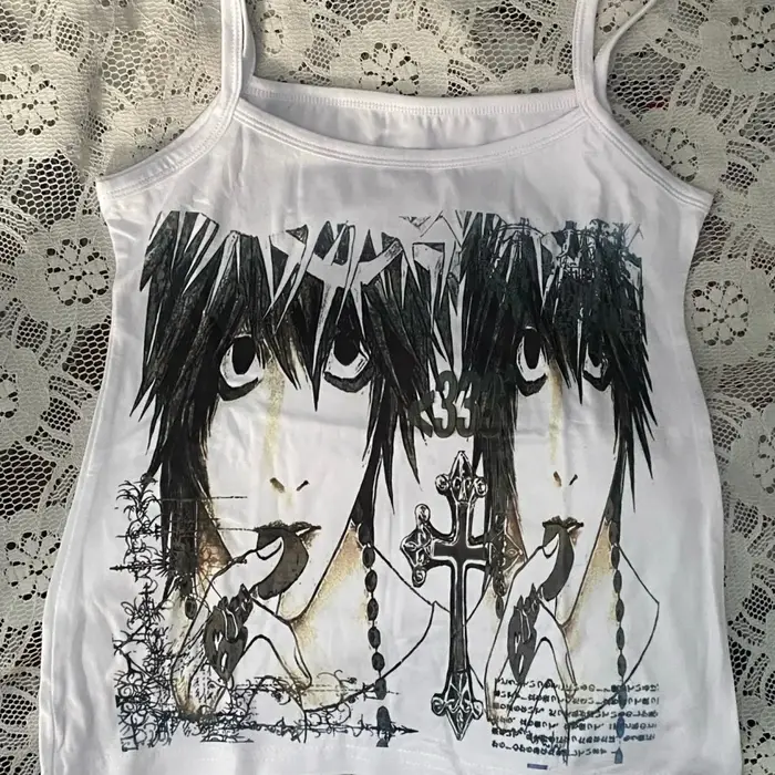 Vêtements féminins Grunge Goth Sexy Crop Tops pour femmes