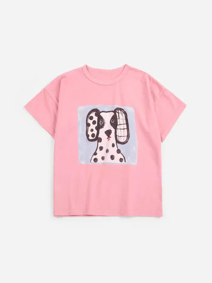 T-shirt pour enfants 2026 Nouvelle Collection Été Blanc Dessin Animé Mode Garçons Manches Courtes Co