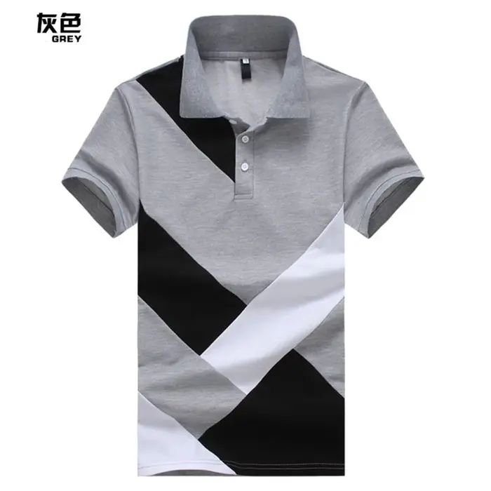 Nürburgring course piste polos hommes couleur bloquée t-shirt aventure amateurs de sport revers t-sh