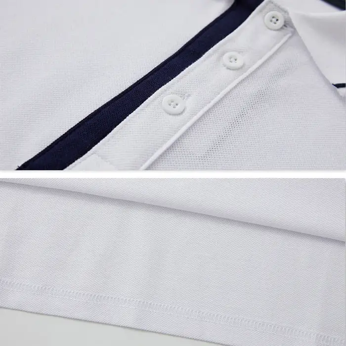 Polo respirant à manches courtes pour hommes
