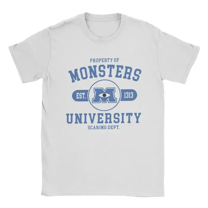 Hommes monstres université T-shirt étudiant