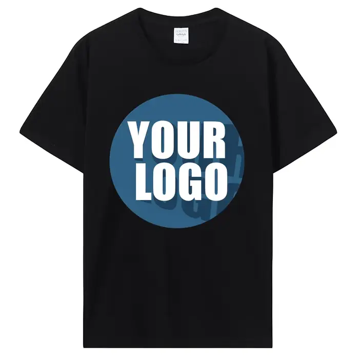 Personnalisez votre LOGO t-shirt Hip Hop Streetwear hommes coton T-shirts haut surdimensionné