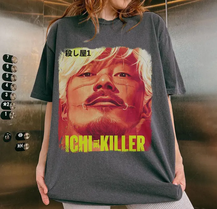 T-shirt du film japonais Ichi The Killer, unisexe, Koroshiya Ichi, cadeau pour les fans de films, ma