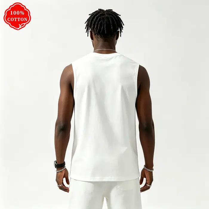 Débardeur pour homme 100% coton pour l'été