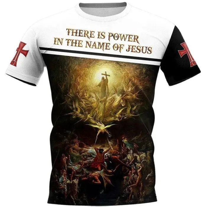 T-shirt graphique chrétien de Jésus pour hommes et femmes