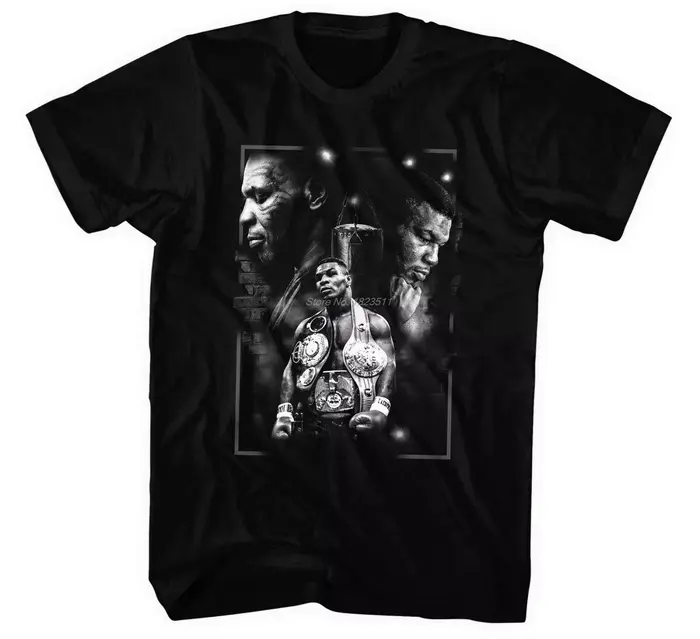 Iron Mike Fight Club boxe légende Mike Tyson ventilateur de boxe T-Shirt été coton à manches courtes