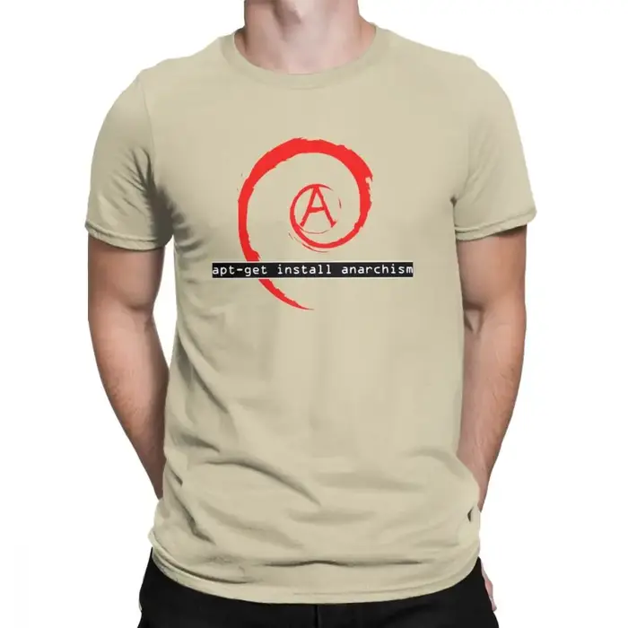 T-shirt à col rond pour hommes