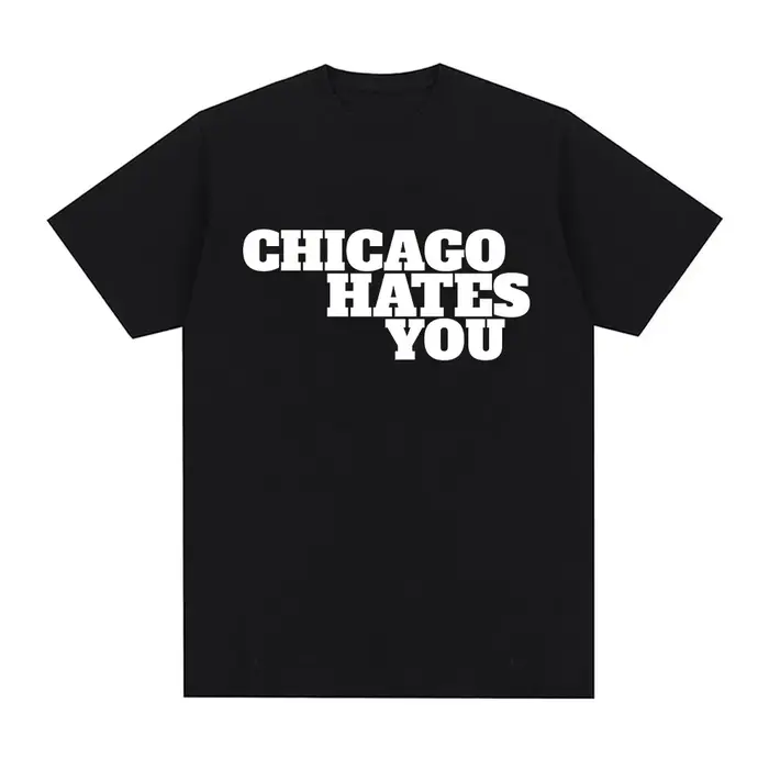 Rappeur chef Keef Chicago déteste vous même Style T-shirt hommes mode Hip Hop surdimensionné T-shirt